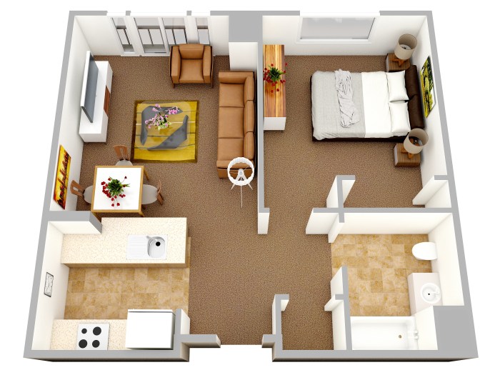 1 Bedroom Home Design Space & Style