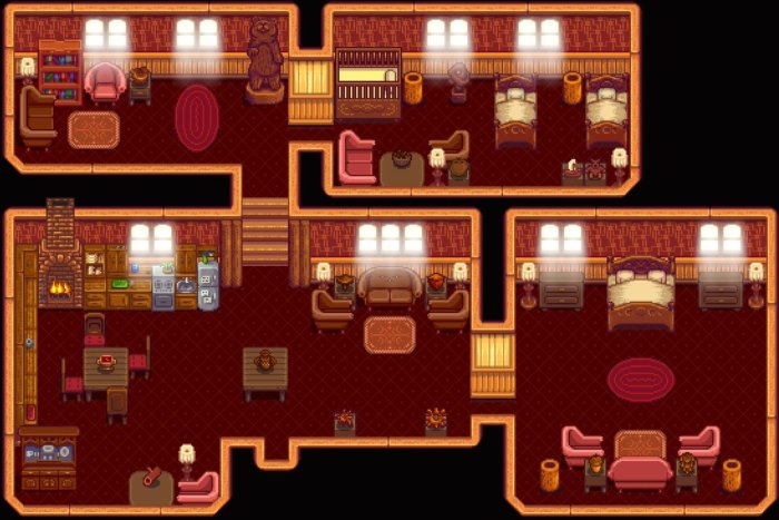 Stardew valley bedroom design