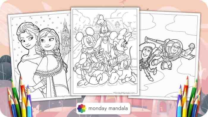 Disney Coloring Pages for Kids Printable