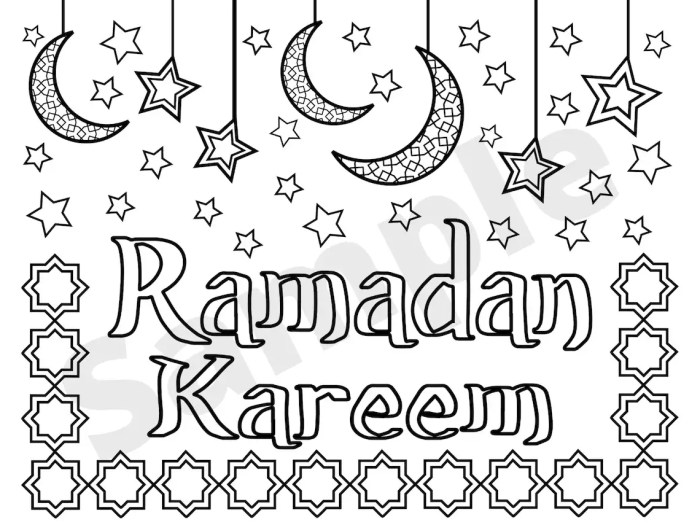 Ramadan coloring pages for kids