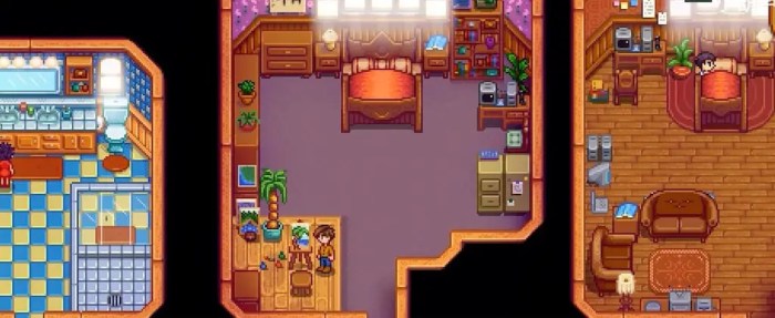 Stardew valley bedroom design