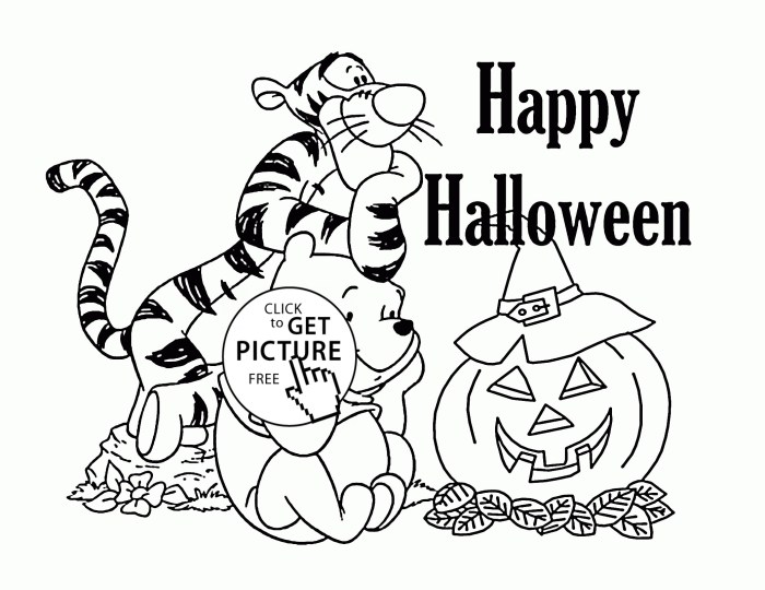 Free Halloween Coloring Pages Printable for Kids