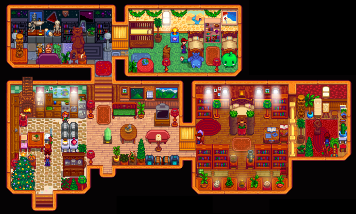 Stardew valley bedroom design