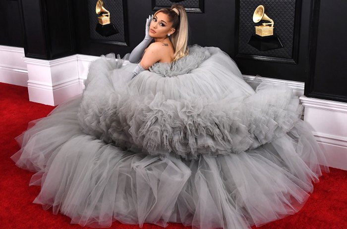 Ariana Grande Wedding Dress Front