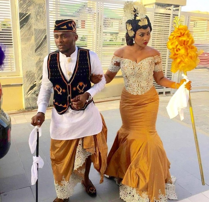 Nigerian wedding dress for men