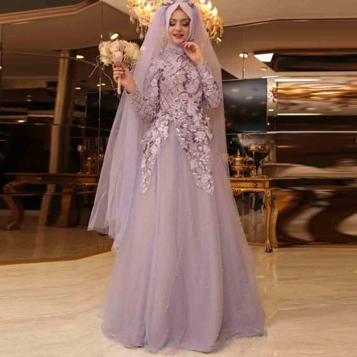 Muslim Female Wedding Dress A Bridal Journey