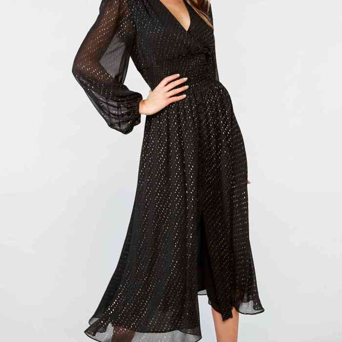 Wedding Guest Maxi Dress with Sleeves