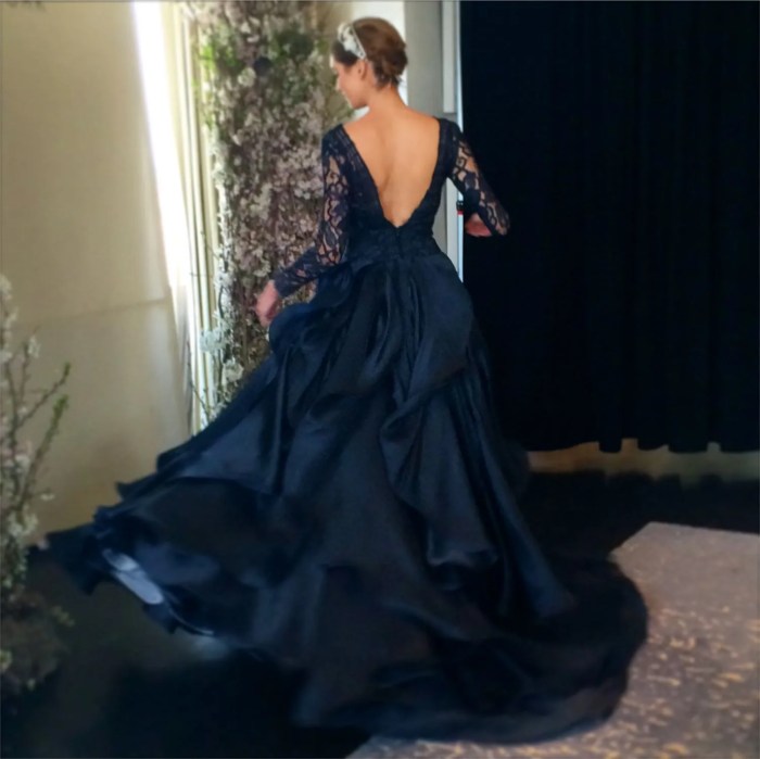 Navy blue formal dresses for wedding