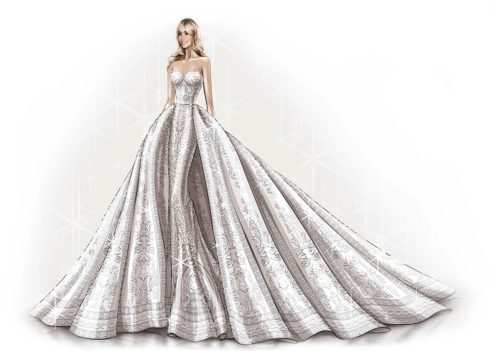 2-1 wedding dress